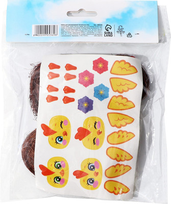 Набор элементов для декорирования Sima-Land Цыплята на пасху / 9905369