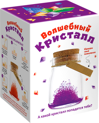 Набор для выращивания кристаллов Волшебный кристалл K-8