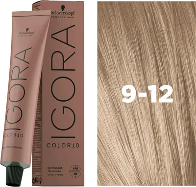 Крем-краска для волос Schwarzkopf Professional Igora Royal Color10 тон 9-12 (60мл)