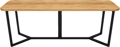 Обеденный стол Макс Стайл Модерн СТО-1000 (дуб золотой 386 WML)