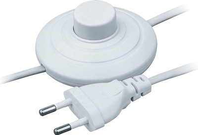 Шнур сетевой Navigator NPS-FS01-170-2x0.5-WH / 61600 (1.7м, белый)