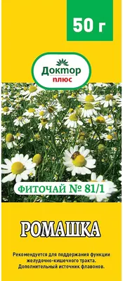 Пищевая добавка ЛекФарма Адонис Фиточай №81/1 Ромашка (50г)