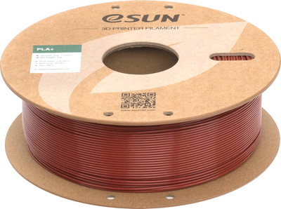 Пластик для 3D-печати eSUN PLA+ / PLA+1750-BR1P1 (1.75мм, 1кг, кирпичный/красный)