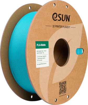 Пластик для 3D-печати eSUN PLA-Matte / PLA-MT1750-AQ1P1 (1.75мм, 1кг, вода)