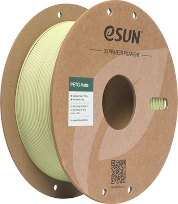 Пластик для 3D-печати eSUN PETG-Matte / PETG-MT175Q-MC1P1 (1.75мм, 1кг, матча зеленый)