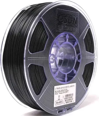 Пластик для 3D-печати eSUN ePA / PA175B1TZ1 (1.75мм, 1кг, черный)