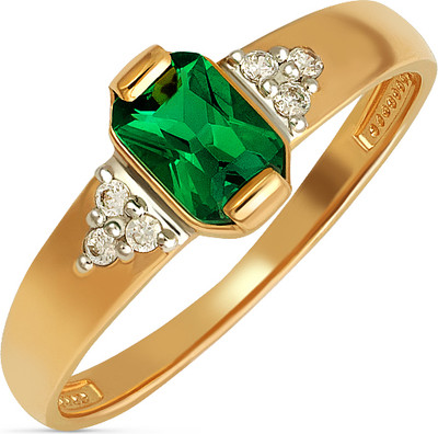 Кольцо из желтого золота Кристалл CG39500226773 (р.19.5)