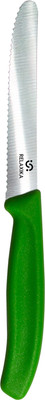 Нож Relaxika Серрейтор 11см / 32518 (зеленый)
