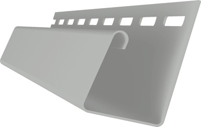 J-профиль Grand Line Я-Фасад универсальный 7/8" 3.00 (серый)