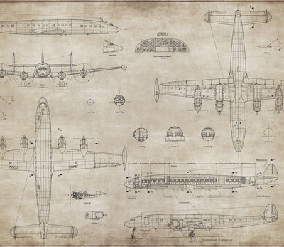 Фотообои листовые Citydecor Technic 12 (300x260см)