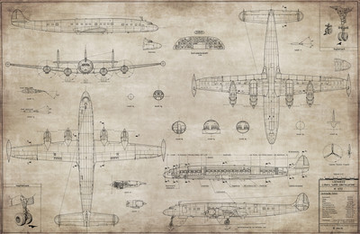 Фотообои листовые Citydecor Technic 12 (400x260см)