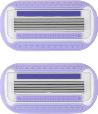 Набор сменных кассет X-One женские 4 лезвия / 700019 (2шт)