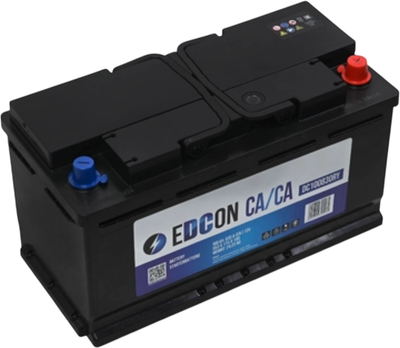 Автомобильный аккумулятор Edcon DC100830RY (100 А/ч)
