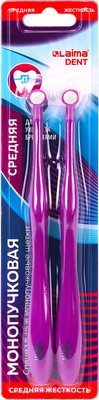 Набор зубных щеток Laima Dent для ухода за брекетами / 609321 (2шт)