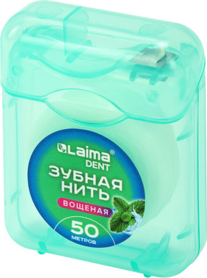 Зубная нить Laima Dent Мята / 609413 (50м)