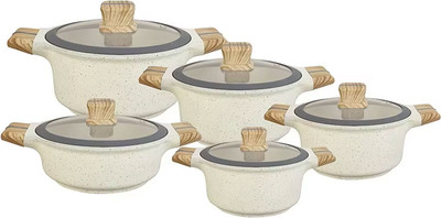 Набор кухонной посуды UCC LIFE 1710 (бежевый)