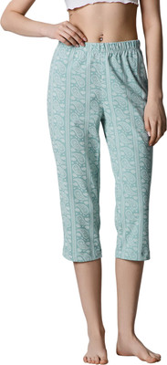 Бриджи домашние Mark Formelle 522241 (р.164/170-102, пейсли на бирюзовом)