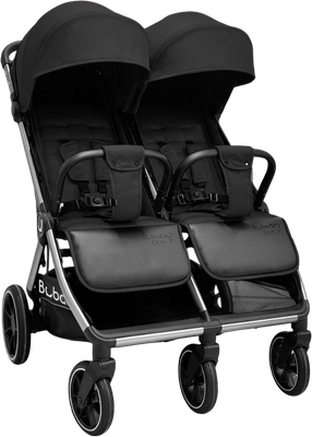Детская прогулочная коляска Bubago Duo X / BG 194-1 (Black)