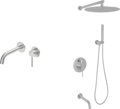 Душевая система со смесителем Oliveeka OL-88939017+88869017-BN