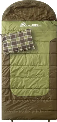 Спальный мешок RSP Outdoor Chill 200 Big  / SB-СH-200-BIG-OLGN-L (оливково-зеленый)