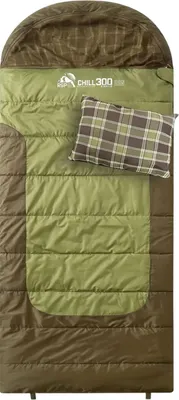 Спальный мешок RSP Outdoor Chill 300 Big / SB-СH-300-BIG-OLGN-R (оливково-зеленый)