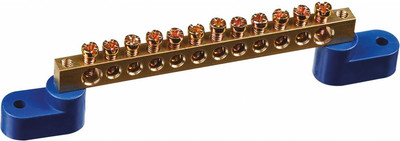 Шина нулевая Онлайт OBB-M69-12C2-B / 90730