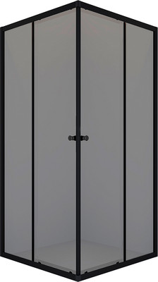 Душевой уголок Domani-Spa Shape 2 99 90x90x190 без поддона (графит/тонированное стекло)