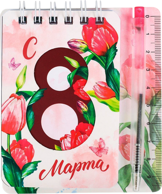 Набор канцелярский подарочный ArtFox С 8 Марта / 3900601