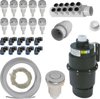 Аэромассажная система Whirlpool AM-SET6-201 (хром)