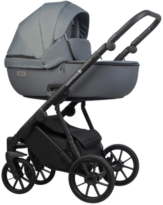 Детская универсальная коляска Riko Montana X Plus 3 в 1 Basic (45 серый)