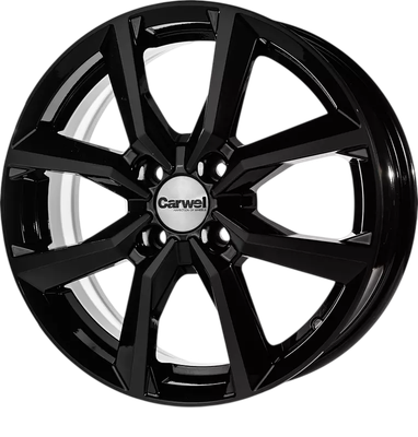 Литой диск Carwel Сегун 16x6" 4x100мм DIA 60.1мм ET 50мм BK