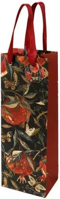 Пакет подарочный Bruno Visconti Flora гранат 2-856/05