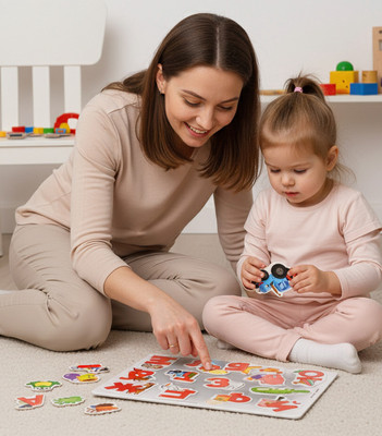 Развивающий игровой набор Синий трактор Веселый алфавит / 10893268