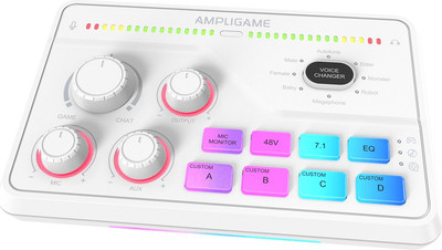 Микшерный пульт Fifine SC8W (белый)