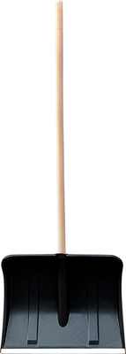 Лопата для уборки снега Агропромцепи №2 Пластиковая с черенком