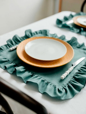 Сервировочная салфетка ОМурМебель 40x45см (2шт, синий)