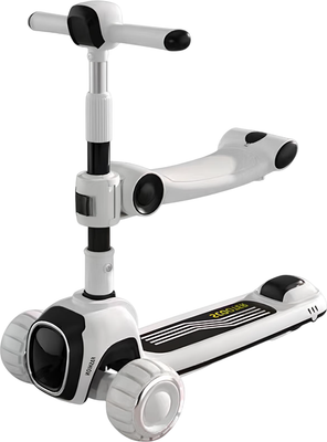 Самокат детский Yayale 1021-K602-2 (белый)