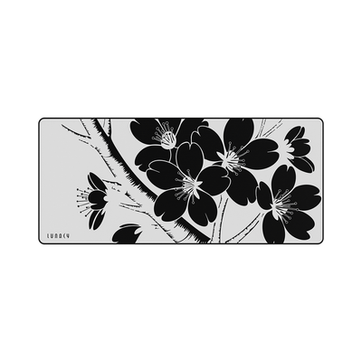 Коврик для мыши Lunacy SD XL White Sakura / SDWSXL (белый)