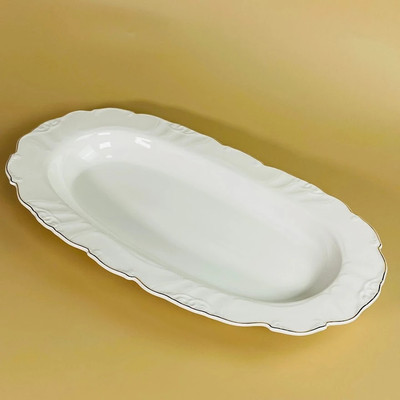 Блюдо Lenardi Крокус золото 109-267