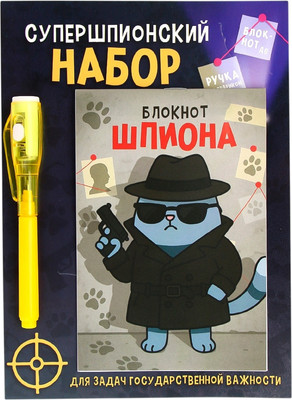 Набор канцелярский подарочный ArtFox Супершпионский набор / 10900535