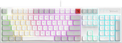 Клавиатура Bloody B230N (белый)