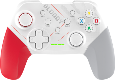 Геймпад Bloody GPW50 Sports (белый)