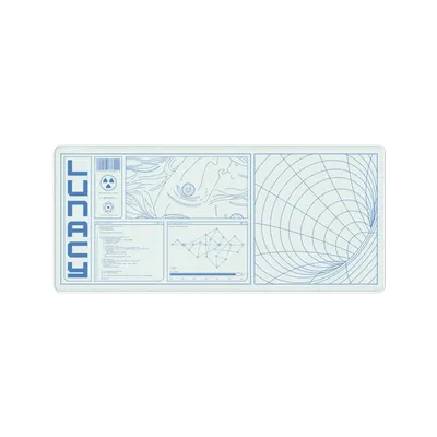 Коврик для мыши Lunacy SD XL Outlines / SDOLXL