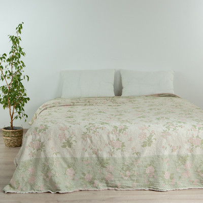 Плед Pole Kvetak (Беларускі лён) 210x220 25С189-ШР/у./л.с.уп. (224 Аромат цветов1)