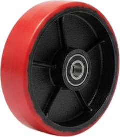 Колесо для тележки складской TEU Soli-Max полиуретановое 180x50 / 00-00002030 