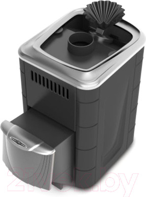 Печь-каменка ТМФ Гейзер Мини 2016 Inox (антрацит, ДН, ЗК)