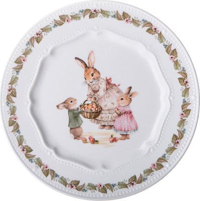 Тарелка закусочная (десертная) Lefard Rabbits Family 425-286