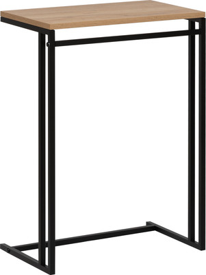 Приставной столик Импэкс Leset Стилвуд 1  (черный/дуб крафт золотой)