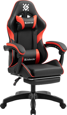 Кресло геймерское Defender Serenity / 64807 (черный/красный)