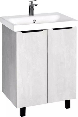 Тумба с умывальником Viant Берлин VBER60MDC-T2ST + S-UM-MOD60/1
